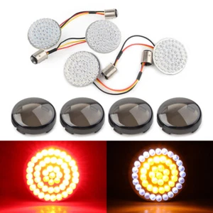 Smoke 1157 Blinker vorne hinten LED Lichter für Harley Dyna Touring - Bild 1 von 17