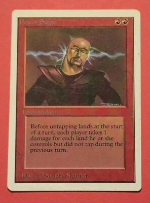 Power Surge Unlimited MtG Magic Douglas Shuler  - Image 1 of 4
