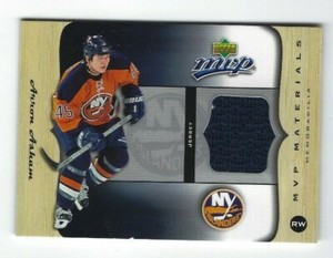 2005-06 Upper Deck MVP Materials #M-AA Arron Asham 