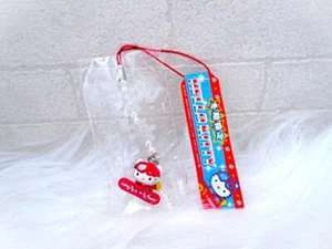 HELLO KITTY VINTAGE SCHLÜSSELANHÄNGER CHARM REISSVERSCHLUSS MASKOTTCHEN VINTAGE GOTOCHI WINTER EDITION - Bild 1 von 3