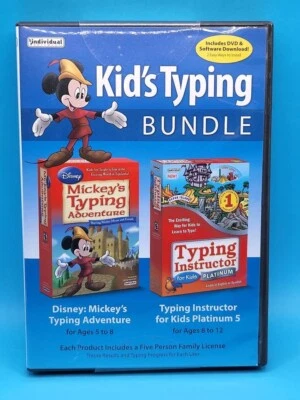 📖 Kid's Typing Bundle:Disney Mickey’s Typing Adventure & Typing Instructo -NEW - Image 1 of 4