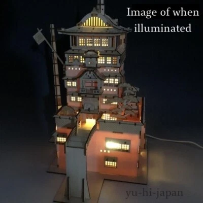Studio Ghibli Spirited Away " ki-gu-mi" Aburaya Wooden 3D Puzzle Kit New - Image 1 of 4