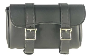9" W x 4.5" H MOTORCYCLE WATERPROOF HARD TOOL FORK BAG FOR HARLEY - DX33 - Picture 1 of 4
