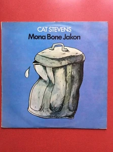 Cat Stevens Mona Bone Jakon LP Vinyl Island Pink Rim 1970 - Picture 1 of 4