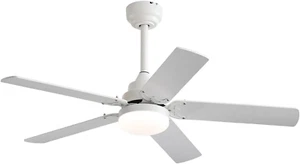 Low Profile Ceiling Fan with Lights and Remote Control, Modern Flush Mount Ceili - Picture 1 of 8