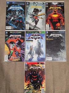 Batman and Robin 2012 Comics #7, 9, 11, 16, 17, 18, 35 VF+ - Picture 1 of 15
