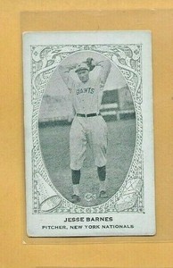 1922 E120 JESSE BARNES AMERICAN CARAMEL VG-EX To VG-EX+ CENTERED PRICED TO SELL!