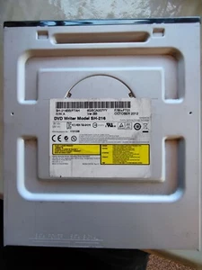 Toshiba SH-216 Black SATA DVD-RW Disk Drive - Photo 1/2