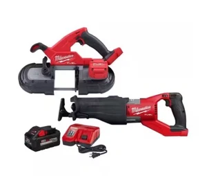 Milwaukee M18 FUEL 18V Lithium-Ion Brushless Cordless Starter Kit - Picture 1 of 5