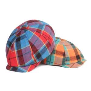 Unisex Karo Zeitungsjunge Gatsby Mütze Vintage Baskenmütze Flatcap 8 Panel Mehrfarbig - Bild 1 von 13