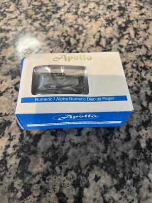 Apollo 202 Numeric 1-way pager (black)  NEW IN BOX - Image 1 of 4