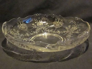 Heisey Orchid 9 3/8" Gardenia Bowl - Picture 1 of 1