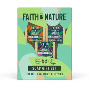 💚 Faith in Nature Bio Seifenbox Geschenkset 300g - Bild 1 von 1