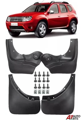 4X Mud Flaps Splash Guards For Dacia Renault Duster MK1 HS TODOTERRENO 2010-2015 Foto 1 de 4