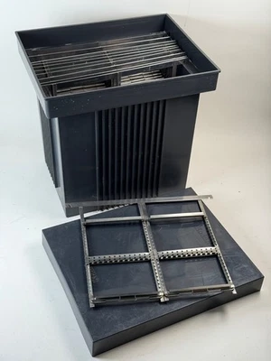 ¡¡¡TANQUE DE DESARROLLO Y 12 PERCHAS DE PROCESAMIENTO DE PELÍCULAS KODAK 4X5!!! ¡Envío gratis!! Foto 1 de 4