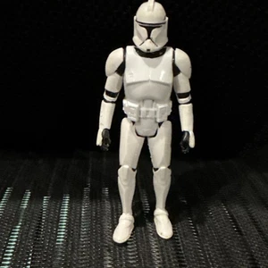Star Wars Clone Trooper Action Figure 4" Hasbro 2013 Attack of the Clones C-001D - Picture 1 of 2