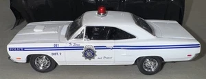 MATCHBOX DINKY DYM38022 1970 PLYMOUTH ROADRUNNER POLICE DENVER - Picture 1 of 15