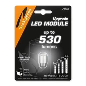 Módulo de atualização LED LXB530 530 lúmens para tochas Maglite 3-6 célu... - Picture 1 of 6