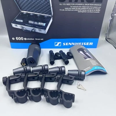 NUEVO Kit de batería Sennheiser 600 e600 e602 e604 e614 paquete de micrófono de batería con estuche Foto 1 de 4