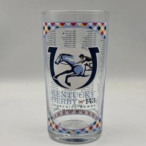 Official Kentucky Derby 143 Mint Julep Souvenir Glass Cup Churchill Downs 2017 - Picture 1 of 9