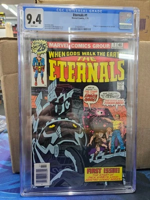 The Eternals #1 Origin & 1st APP of Eternals!!! CGC 9.4 WHITE PAGES!!! - Image 1 of 2