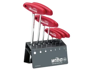 Wiha L-key with T-handle Set, 8 Piece WHA00953 - Picture 1 of 6