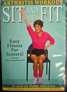 Sit and Be Fit Arthritis Mary Ann Wilson Chair Exercise Workout For Seniors DVD  - Imagen 1 de 3
