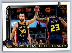 2025-26 Topps - Golden State Checklist  Dub Nation #291 - Picture 1 of 2