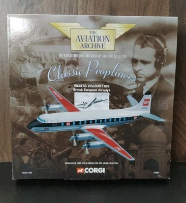CORGI the aviation archive 1/144 Vickers Viscount 802 1:144 Model Worn Box - Image 1 of 4