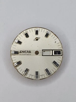 Enicar AR 1147 Movement - does not work - Parts - Image 1 of 4