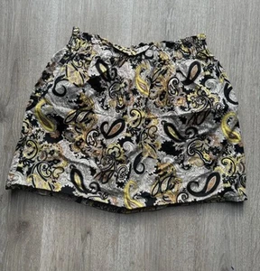 Gemusterter Bunter H&M Sommer Rock Gr M Kurz Mit Taschen - Bild 1 von 3