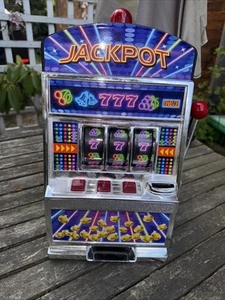 Tabletop One Arm Slot / Fruit Machine Bandit tested. Lights and Sounds Vintage - Picture 1 of 5