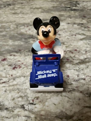 Vintage 1979 Walt Disney Mickey Mouse Matchbox Car Mickey's Mail Jeep - Image 1 of 4