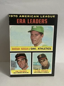 Segui Palmer Wright 1971 Topps American League ERA Leaders #67 - Bild 1 von 3