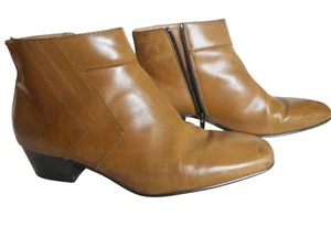 Giorgio Brutini Men’s Dumont Boot Brown Size 8 M 155482 Genuine Leather side Zip - Picture 1 of 9