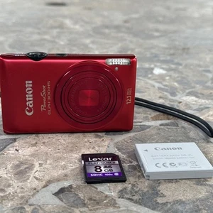 Canon PowerShot ELPH 300 HS ROSSO bellissima ๐๐ - Foto 1 di 9