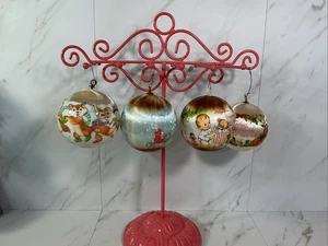 Vintage Hallmark/Hummelwerk 1980’s Spun Satin 3” Ornaments ~ Lot Of 4~READ - Bild 1 von 24