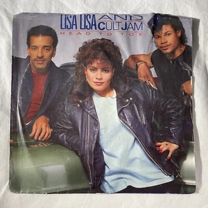 Lisa Lisa and Cult Jam - Head To Toe w/ Picture Sleeve - 45 RPM 7” VG+ - Picture 1 of 5