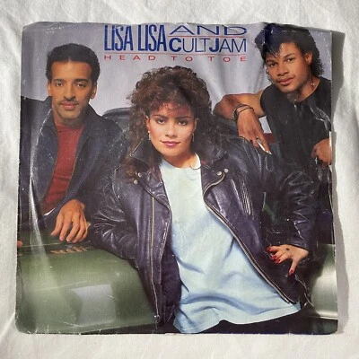 Lisa Lisa and Cult Jam - Head To Toe w/ Picture Sleeve - 45 RPM 7” VG+ Foto 1 de 4