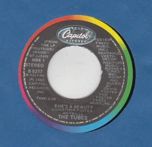 45 RPM 7'' - THE TUBES / SHE'S A BEAUTY - WHEN YOU'RE READY TO COME - Picture 1 of 2