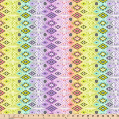 Tabby Road Deja Vu Disco Lucy Prism MINKY 60" ancho Tula Rosa Tela Por Yarda Foto 1 de 3