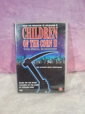 Children of the Corn II The Final Sacrifice RARE OOP Region 2 DVD Stephen King Foto 1 de 4