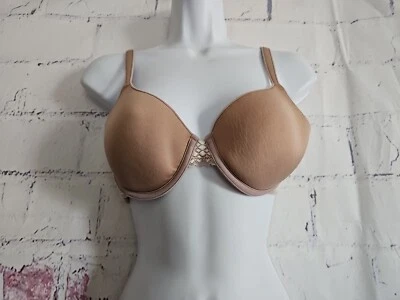 Camiseta Barely There Invisible Look Sujetador Desnudo Con Aros Talla 34C Espaciador Confort Foto 1 de 4