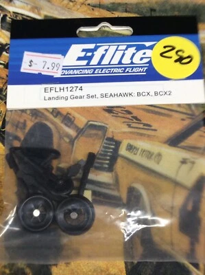 E-Flite EFLH1274 Landing Gear Set: Seahawk Blade CX/CX2/CX3 NewInPack USA Shipp - Image 1 of 4