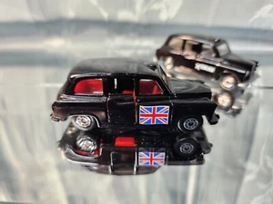 Matchbox Black Taxi FX4R - London Taxis - UK Flag 1986 - Fast Combined Shipping - Bild 1 von 7