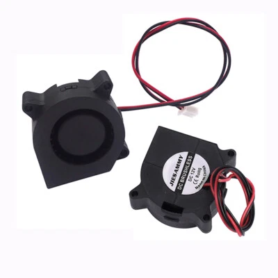 Lüfter 40 x 40 x 20 mm 5 V 12 V 24 V für 3D-Drucker Schwarz Mini-Wärmeableitung - Bild 1 von 4