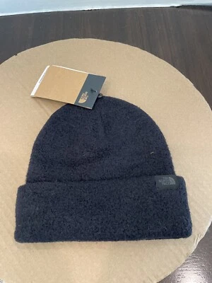 The North Face Women City Plush Beanie OS NWT TNF Black