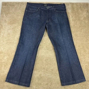 Giorgio Armani Big white mens Jeans 40x30.5 Made in italy metal plate - Picture 1 of 17