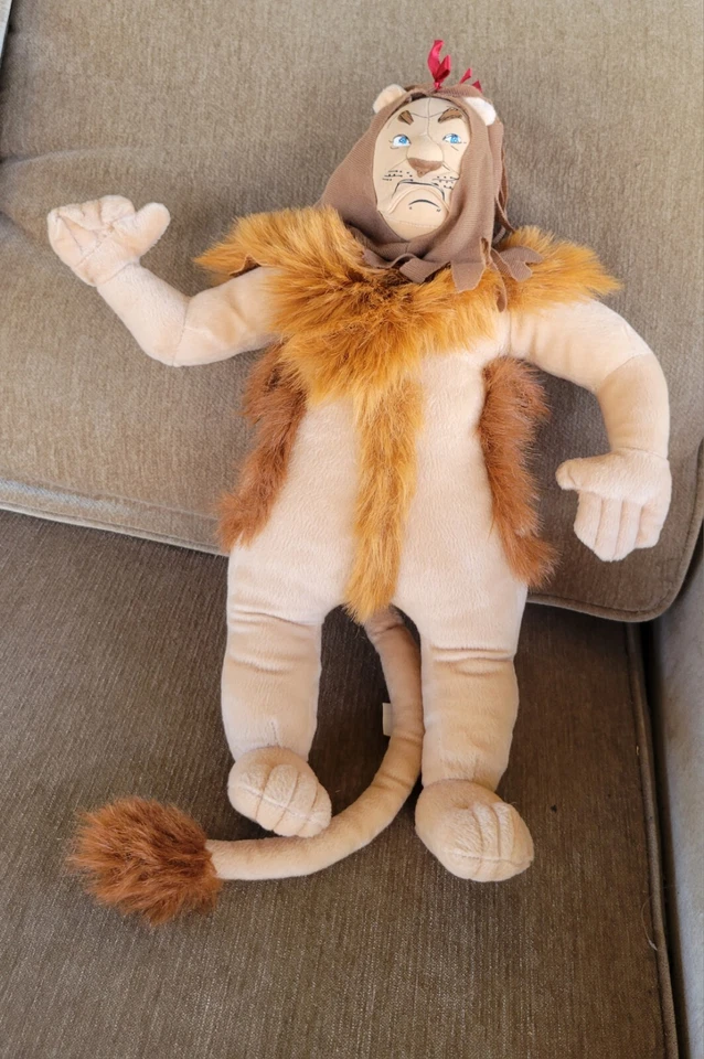 Peluche León Cobarde Nanco El Mago de Oz 17,5" Foto 1 de 1