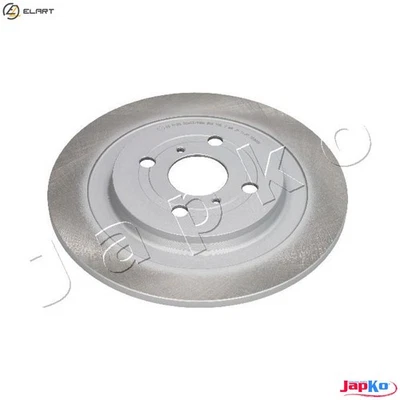 2x BRAKE DISC 61238C FOR TOYOTA DAIHATSU 1KR-FE 1.0L 3cyl YARIS 1NR-FE 1.3L 4cyl - Image 1 of 4